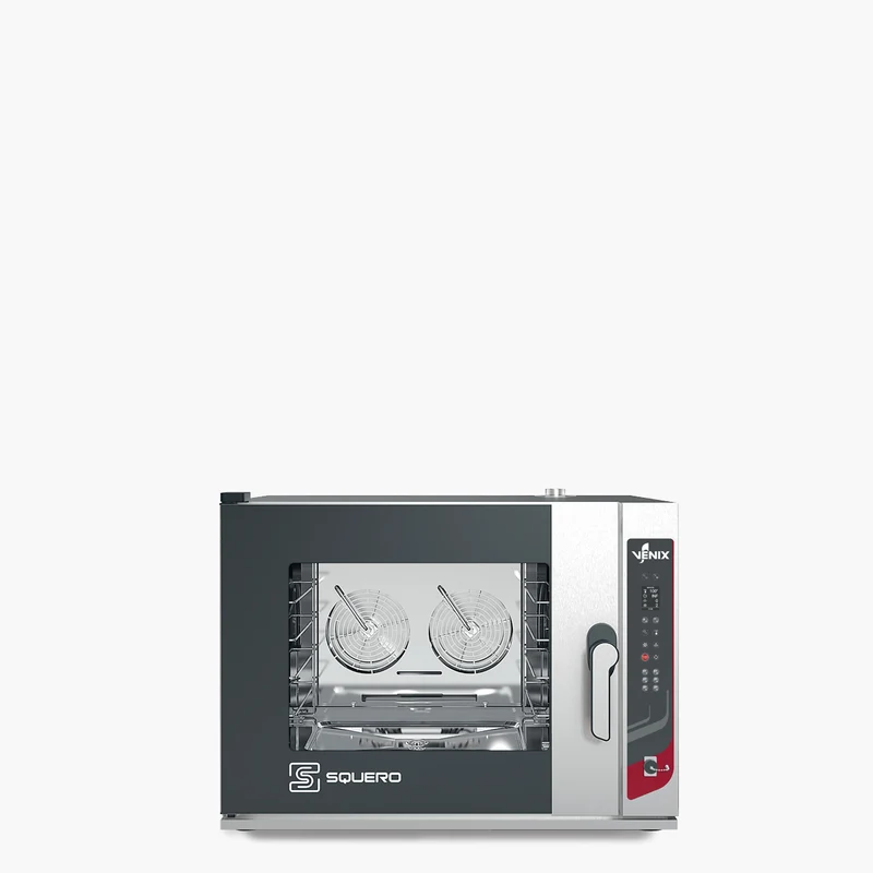 Four boulangerie pâtisserie 4 niveaux 600x400 ou GN 1/1 gamme Squero digital - Four combiné boulangerie pâtisserie - Venix