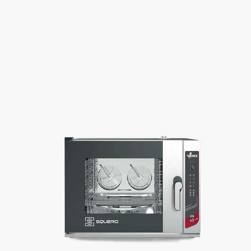 Four mixte gastronomie 5 niveaux GN 1/1 gamme Squero - Four mixte - ref SQ05DG0 - 10,5 kW - Venix