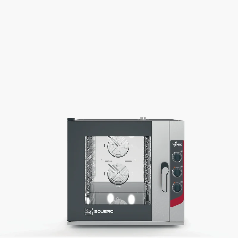 Four mixte électrique 7 GN 1/1 Squero - Four mixte - ref SQ07M0N0 - 10,5 kW - Venix