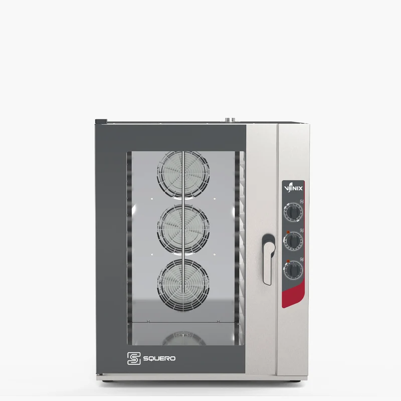 Four mixte électrique 10 GN 2/1 ou 20 GN 1/1 660x460 Squero - Four mixte - 18,6 kW - Venix