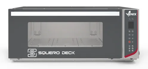 Four statique à sole en acier inoxydable 1 plaque 600x400 Squero Deck - Four combiné boulangerie pâtisserie - Venix