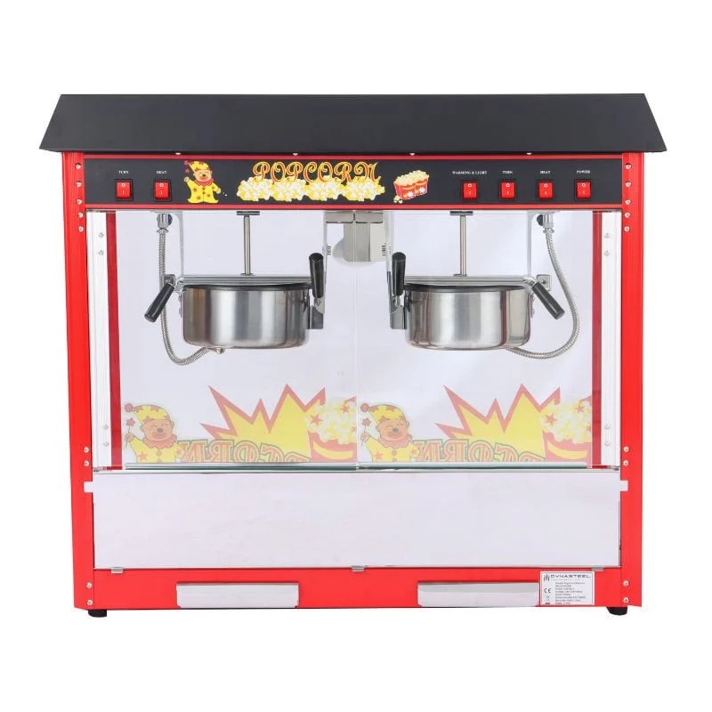Machine à Pop-Corn Professionnelle Double