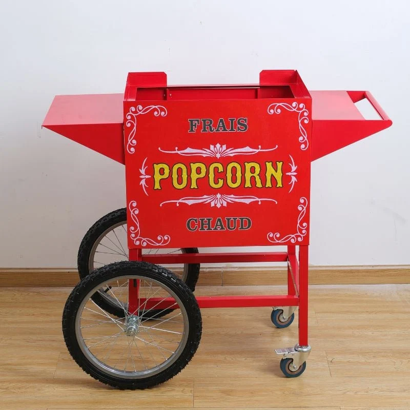 Chariot pour Machine à Pop Corn - Rouge