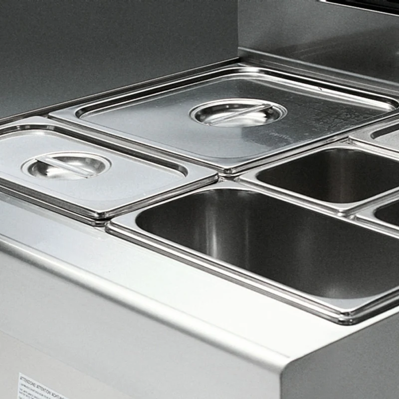 Bain-marie électrique GN 2/1 h 150 mm -Top - 3 kW - Diamond