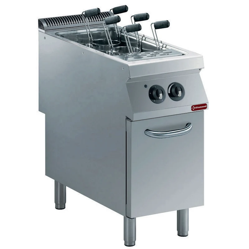 Cuiseur à pâtes électrique, 1 cuve GN 1/1, sur meuble (sans paniers) - Diamond