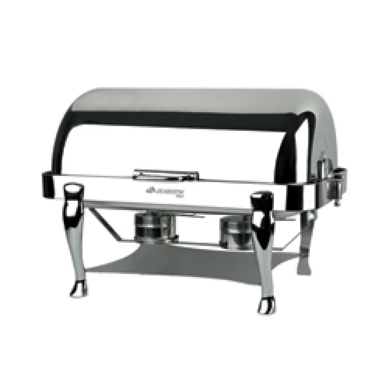 Set de deux soupières chauffées eu bain marie, complète avec plaque électrique réglable. - Diamond
