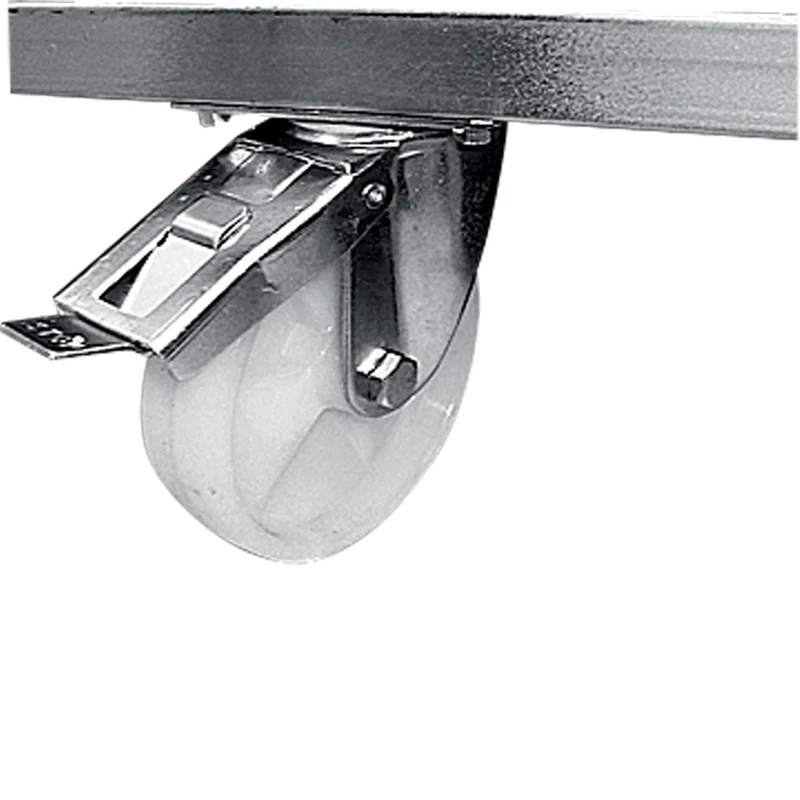 Option : Châssis sur 6 roues dont 2 avec freins - MANTOVA - Diamond