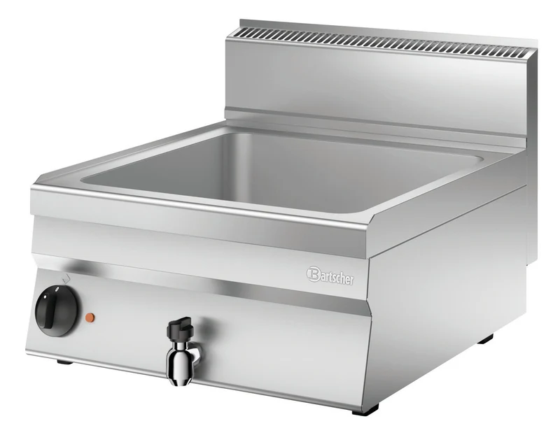 Bain-marie électrique de table gamme 650 L600 GN 1/1 + 2×GN 1/4 – Bartscher