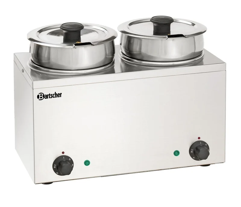 Bain-marie hotpot 2 cuves 3,5 L réglables – Bartscher