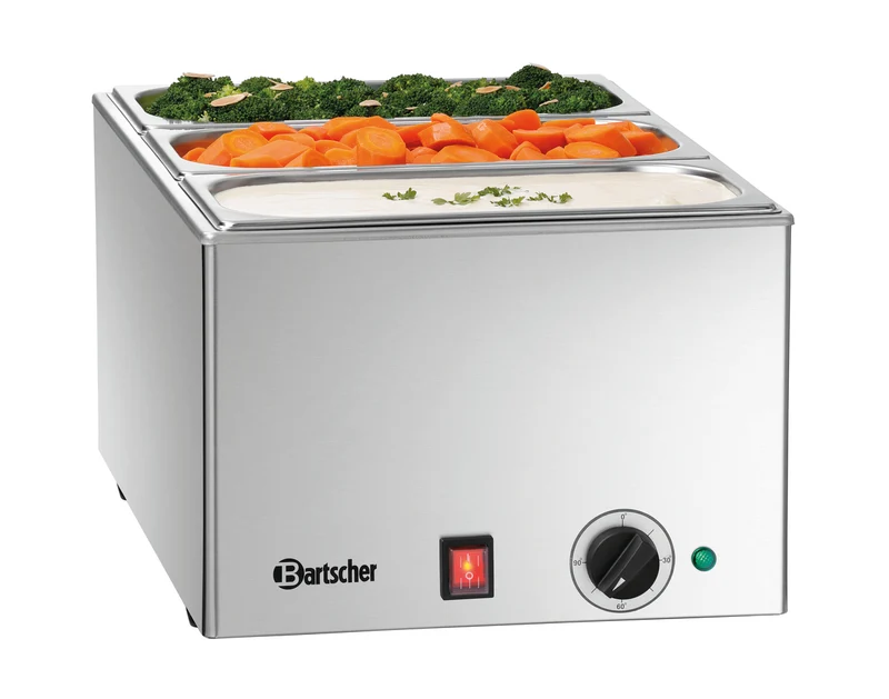 Bain-marie électrique de table 3 × GN 1/3 complet – Bartscher