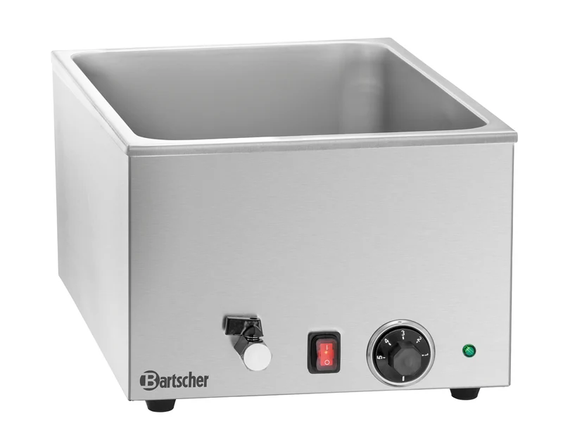 Bain-marie électrique de table GN 1/1 150 mm robinet – Bartscher