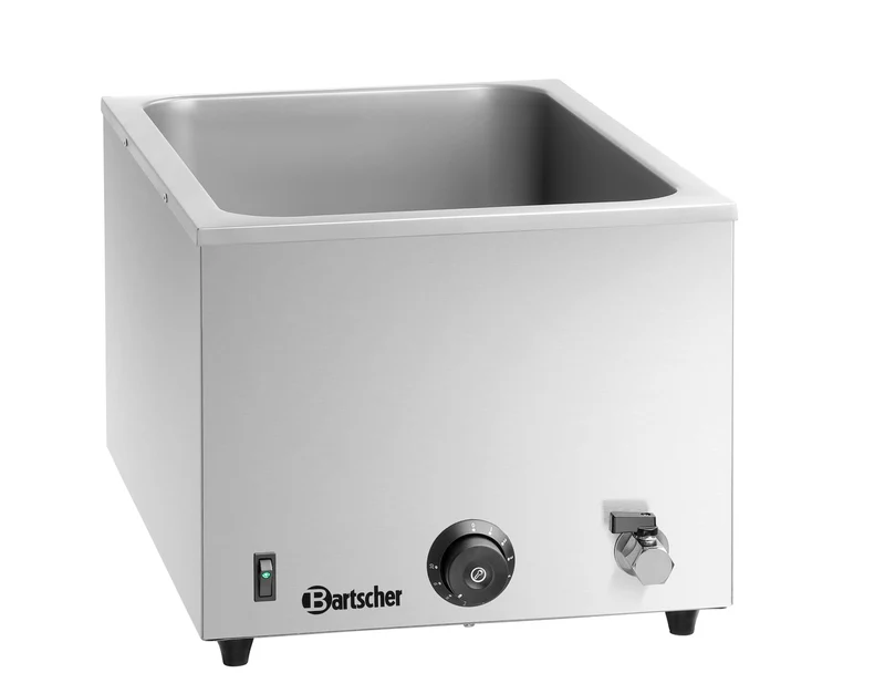 Bain-marie électrique de table GN 1/1 200 mm robinet – Bartscher