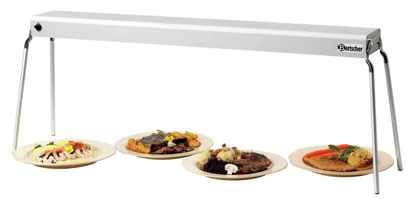 Rampe chauffante infrarouge IHR1250 (sol ou plafond) – Bartscher