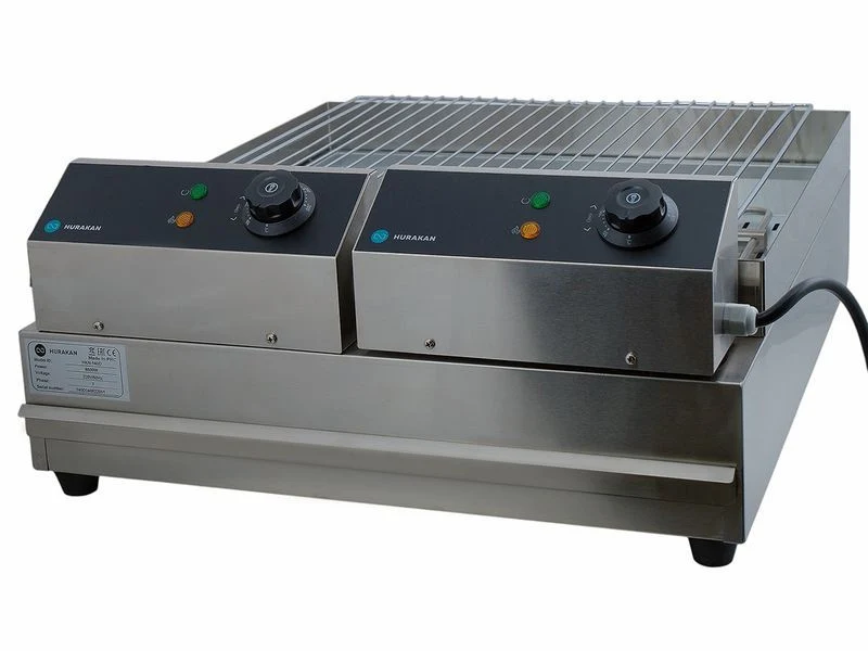 Gril à pierre de lave HKN-140D - 6,5 kW - Hurakan