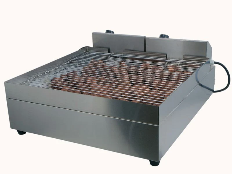 Gril à pierre de lave HKN-140D - 6,5 kW - Hurakan