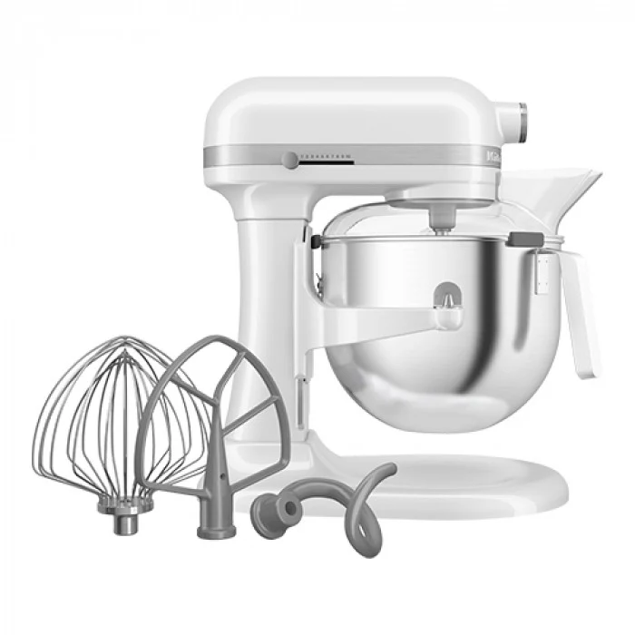 Batteur mélangeur professionnel 6,6 litres - Blanc - Série K7 - 325 W - KITCHENAID