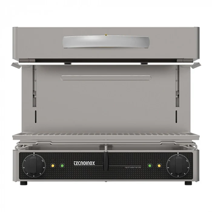 Salamandre 60 x 35 cm grille chromée amovible - Tecnoinox