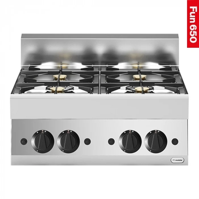 Réchaud 4 zones au gaz - Réf. 318004 - Modular