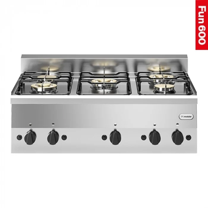Réchaud 5 zones au gaz - Réf. 318603 - Modular
