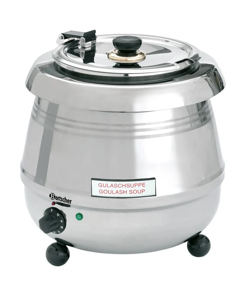 Soupière électrique De Luxe 9 L cuve inox amovible – Bartscher