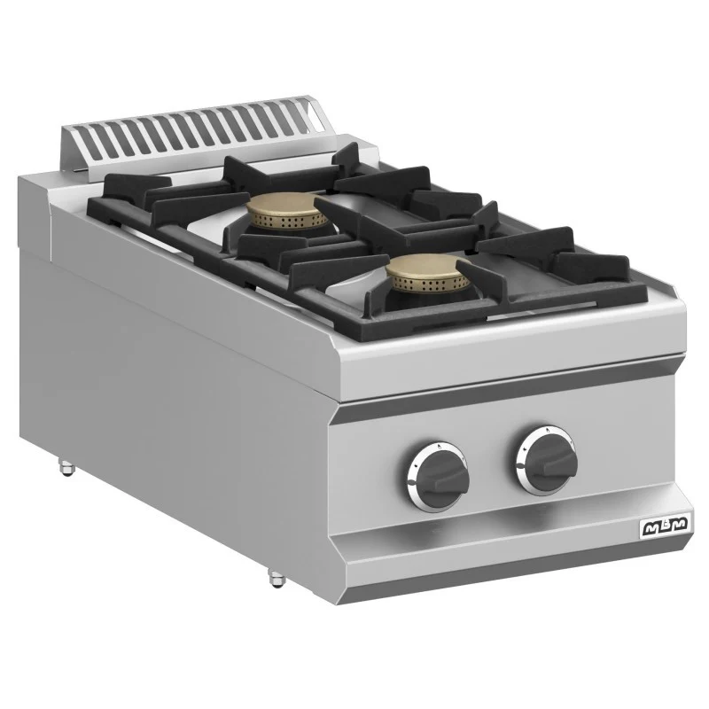 Réchaud à gaz - 2 feux - 2x7 kW - Arilex