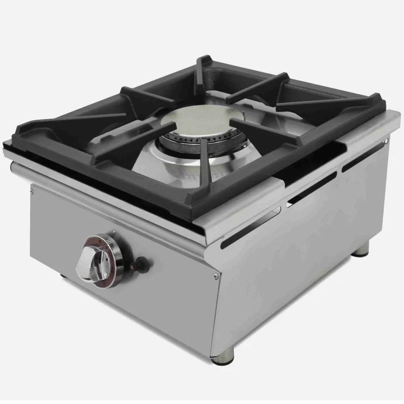 Cuisinière à gaz - 1 feu 5,8 kW - Sur comptoir - Arilex