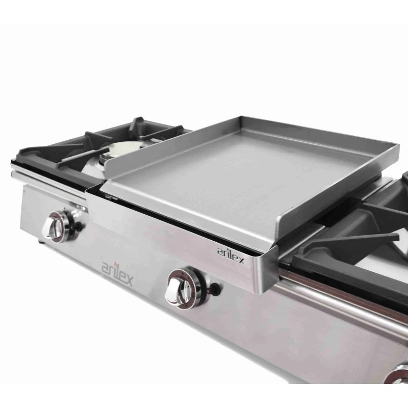 Cuisinière à gaz - 3 foyers - 5,8+5,8+5,8 kW - Sur comptoir - Arilex