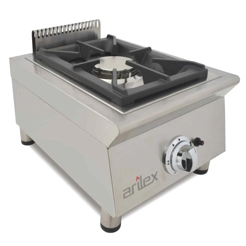 Réchaud à gaz - 2 brûleurs 5,8+5,8 kW - Arilex