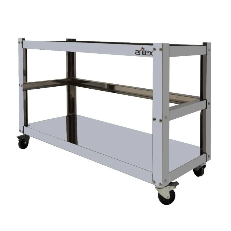 Support sur roues - Pour barbecues Planetario Rotatif - SUPPORT RP - Arilex