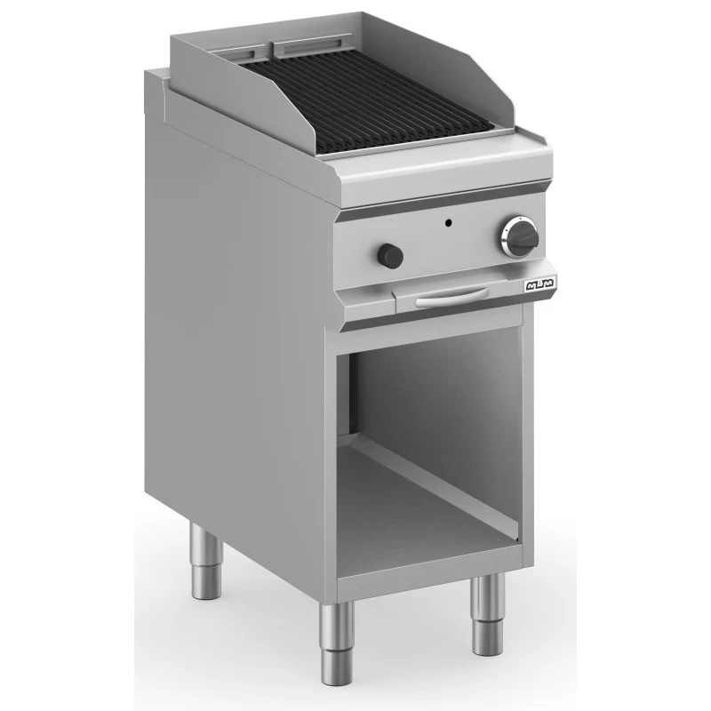 Grill à gaz - 40 cm - Pierre volcanique - Sur meuble - MAGISTRA PLUS 700 - Arilex
