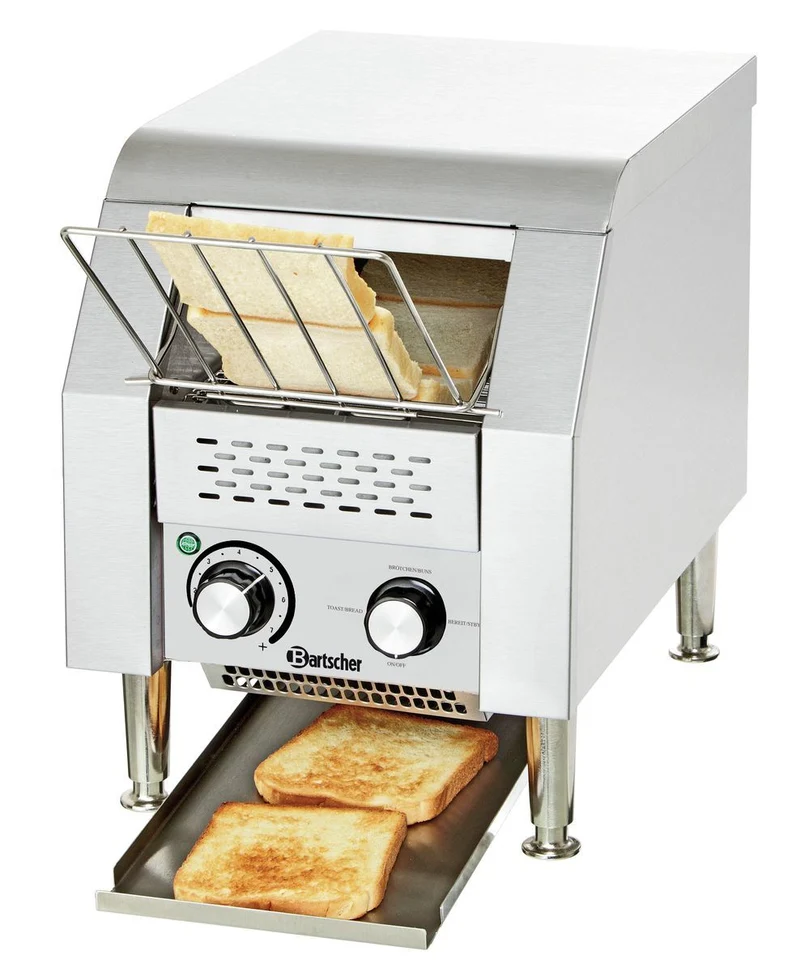 Grille-pain convoyeur compact Mini 75 tranches/h – Bartscher