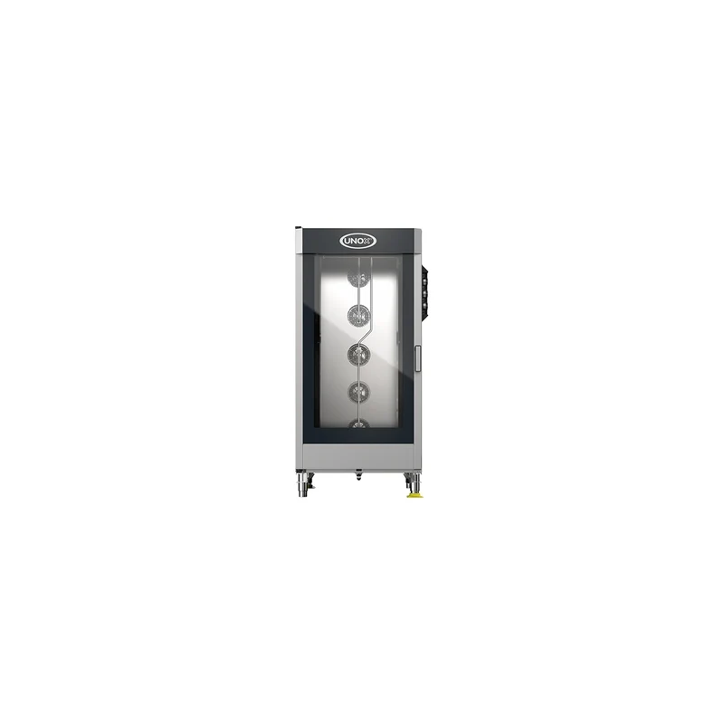 Four à pâtisserie professionnel 16 niveaux 600x400, cuisson vapeur et air, BakerLux - Unox
