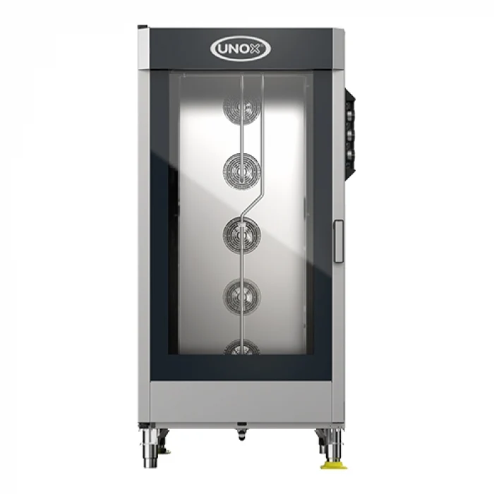 Four à pâtisserie professionnel 16 niveaux 600x400, cuisson vapeur et air, BakerLux - Unox