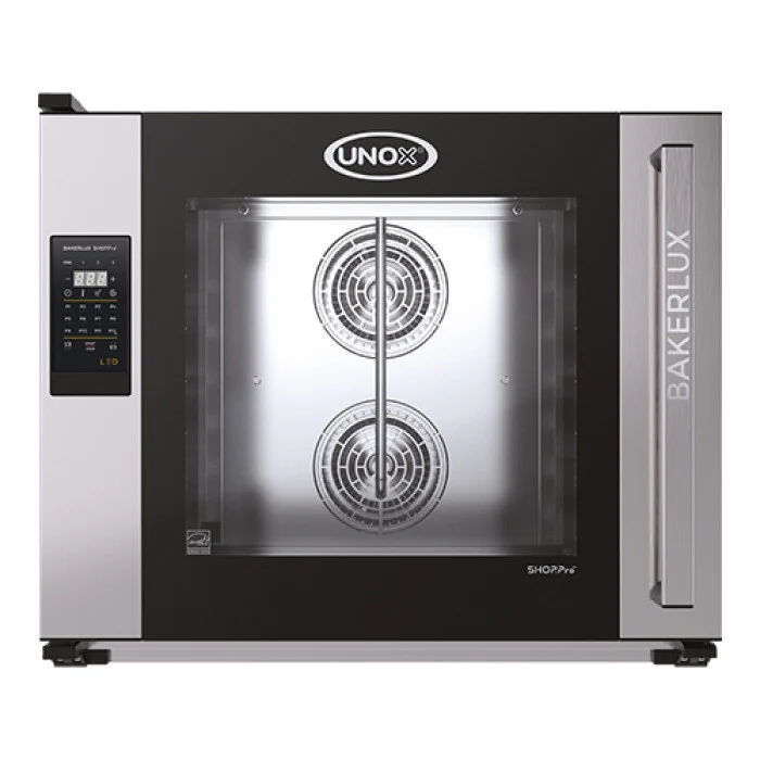 Four à convection 6 niveaux 60x40 cm - Programmable, vapeur et LED - Unox