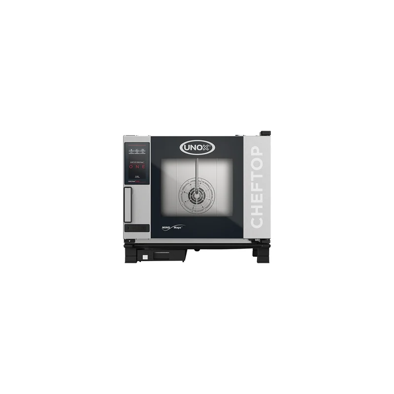Four mixte vapeur 5 niveaux GN1/1, cuisson automatique et écran tactile - Unox