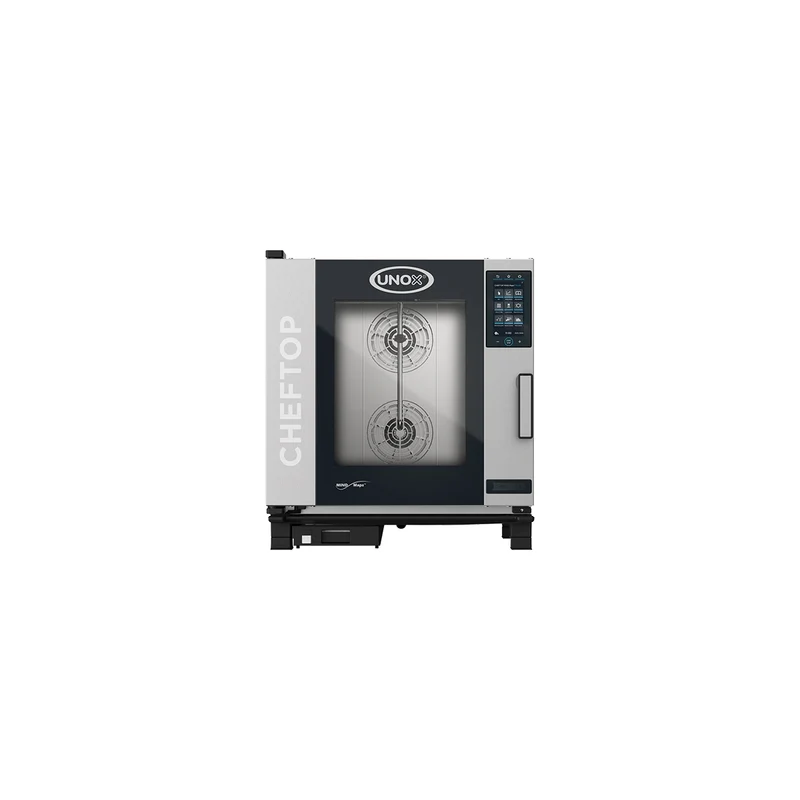 Four à convection mixte 7 niveaux GN1/1 Gaz, WIFI, nettoyage automatique - Unox