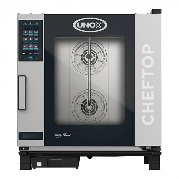 Four mixte ChefTop Mind GN1/1-Plus 7 niveaux - Performance et innovation culinaire - Unox