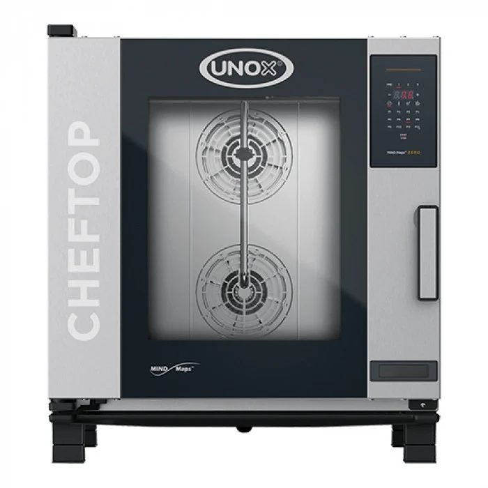 Four professionnel mixte 7 niveaux GN1/1 - Unox ChefTop Mind Zero, technologie Steam.Plus