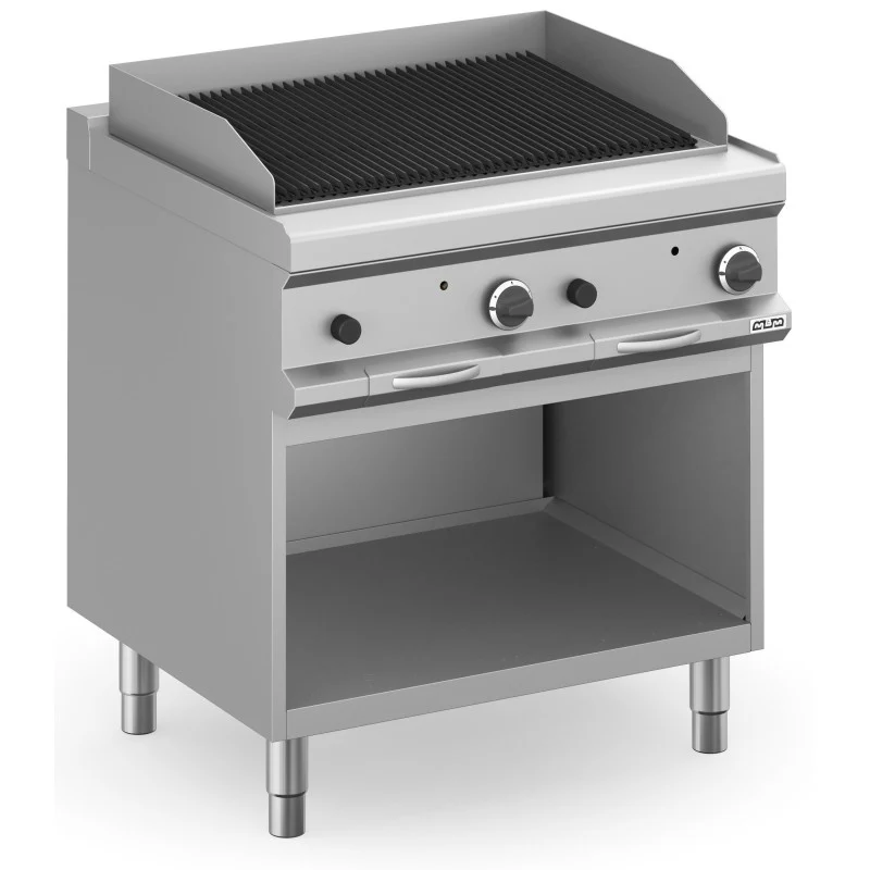 Grill à gaz - 80 cm - Pierre volcanique - MAGISTRA PLUS 700 - Réf MPLG78A - Arilex