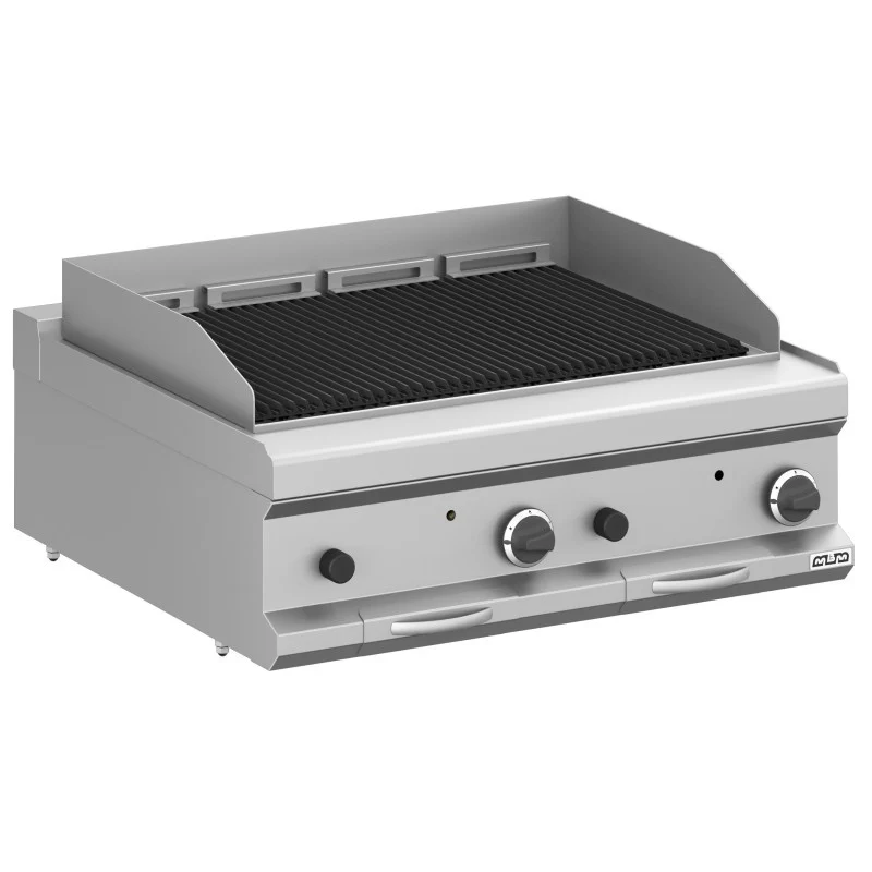 Grill à gaz - 80 cm - Pierre volcanique - MAGISTRA PLUS 700 - Arilex