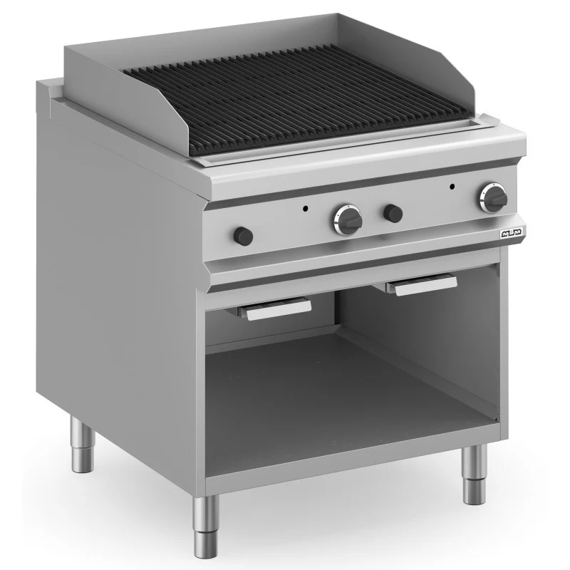 Grill à gaz - 80 cm - Pierre volcanique - MAGISTRA PLUS 900 - Arilex