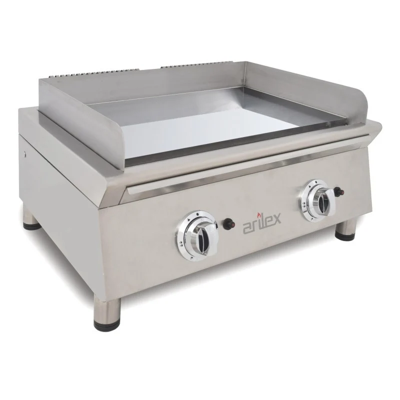 Plaque de cuisson à gaz - 70 cm - Chrome dur - Ligne 600 - Arilex