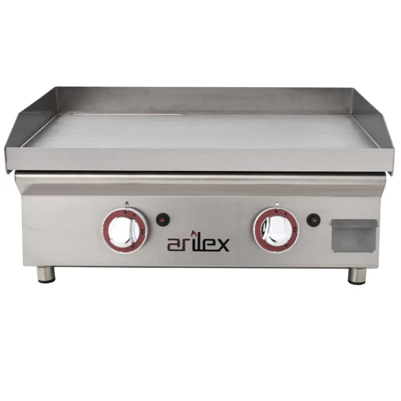 Plancha à gaz - 60 cm - Inox 15 mm - Arilex