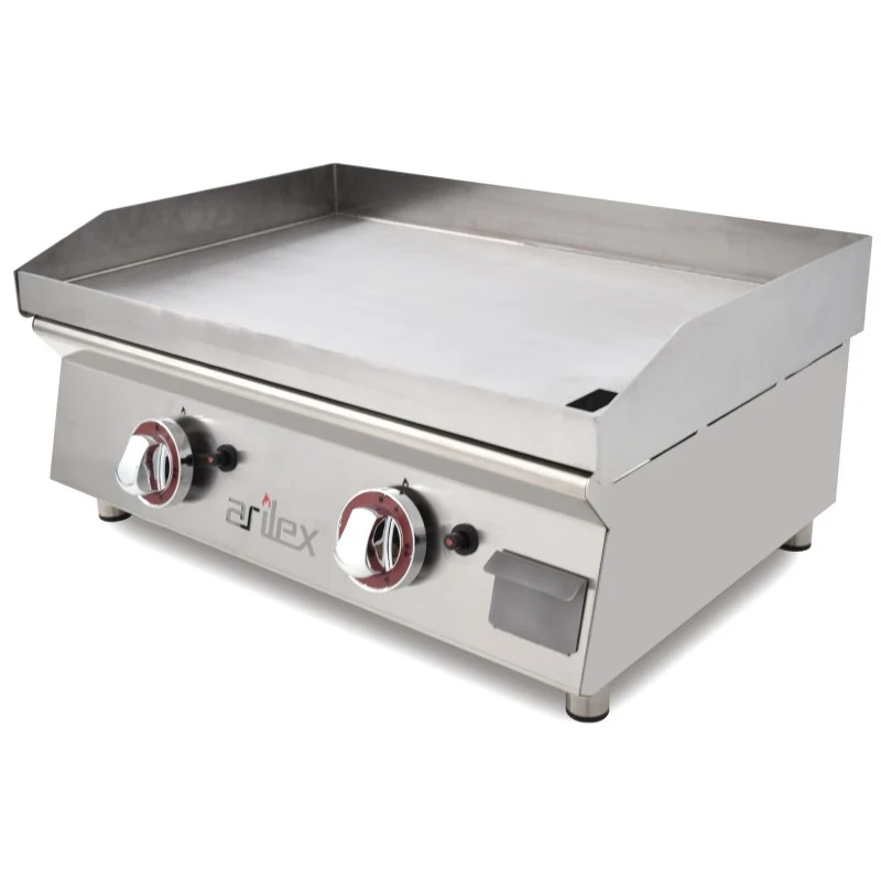 Plancha à gaz - 60 cm - Inox 15 mm - Arilex