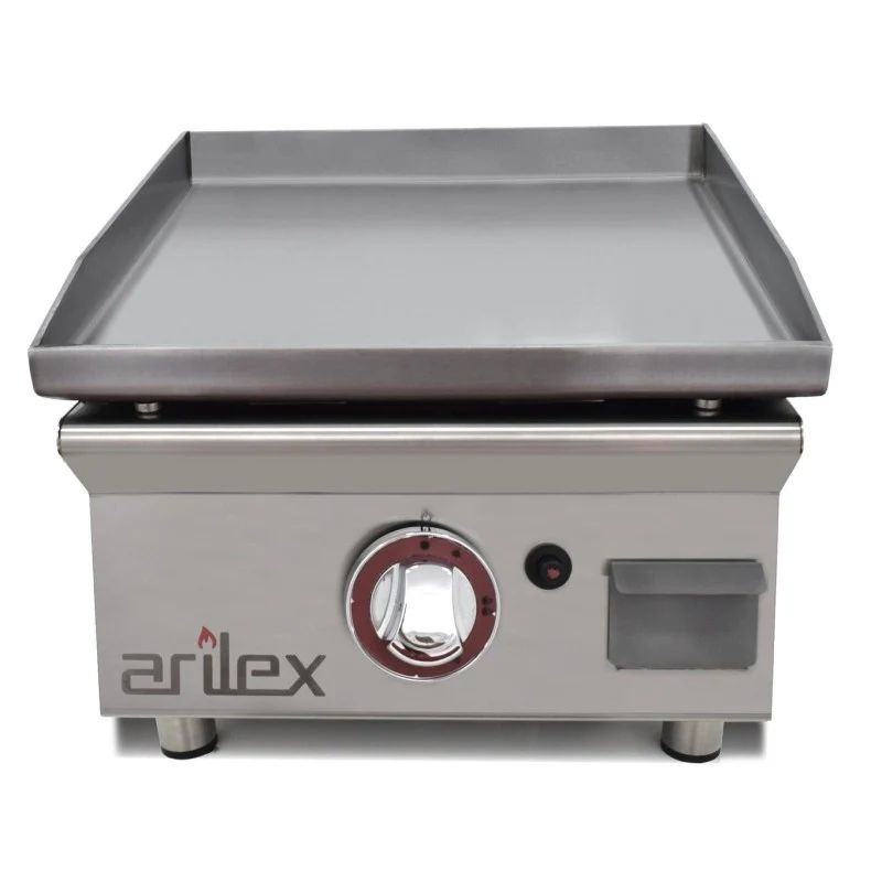 Plancha à gaz - 40 cm - Acier laminé 6 mm - 40PGLN (p) - Arilex