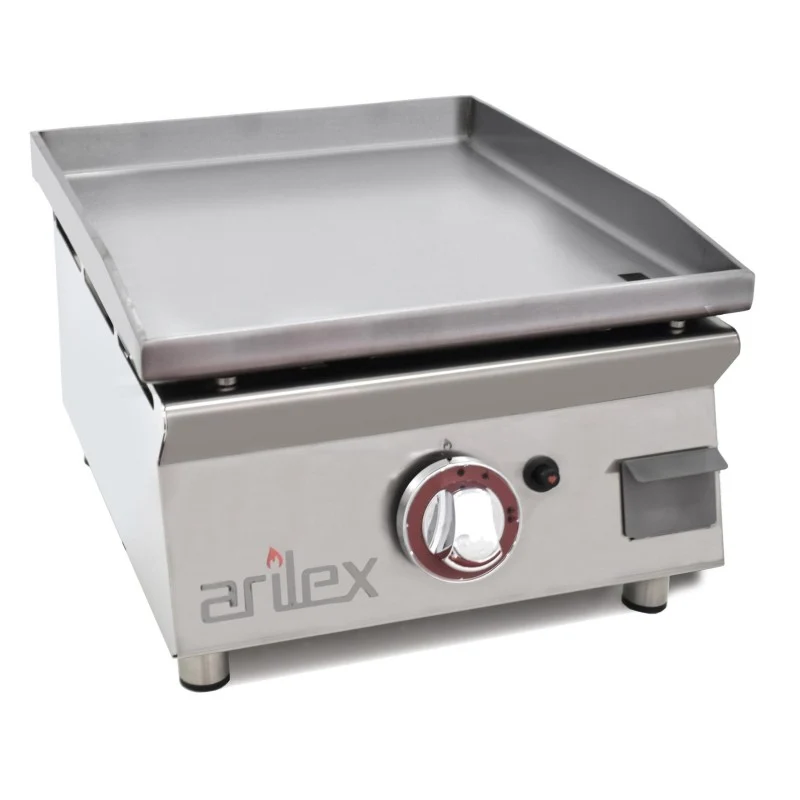 Plancha à gaz - 40 cm - Acier laminé 6 mm - 40PGLN (p) - Arilex