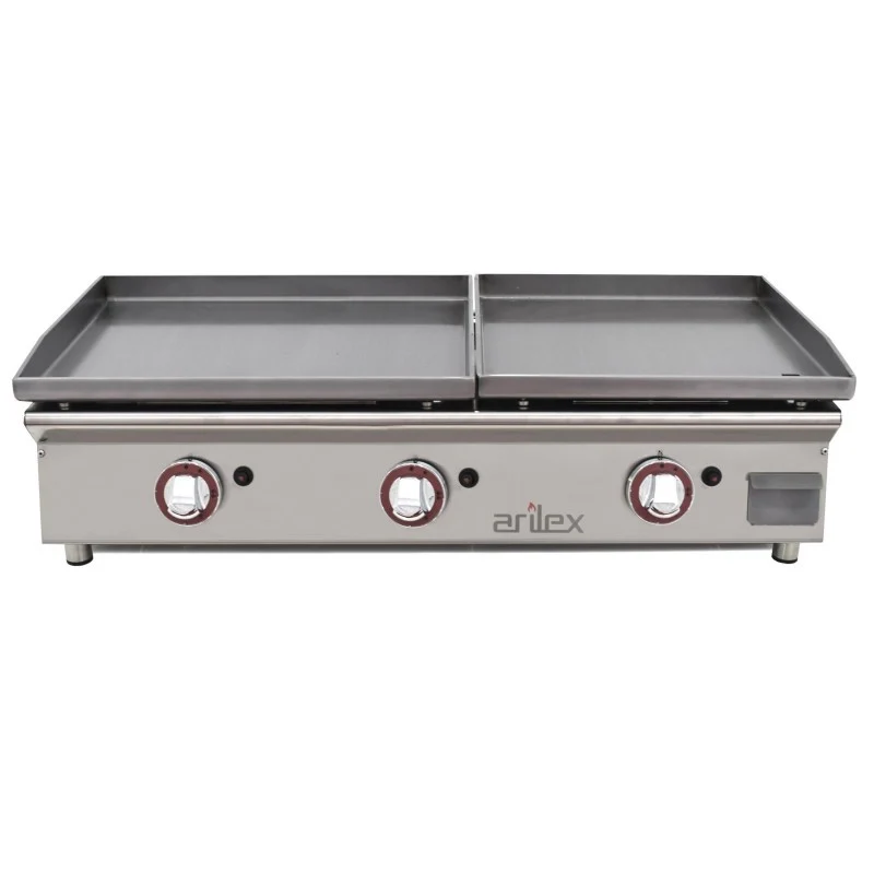 Plancha à gaz - Série DUO 6040PGLLN - Arilex