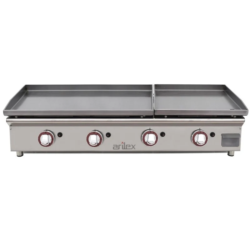 Plancha à gaz - Série DUO 80 + 40 cm - Arilex