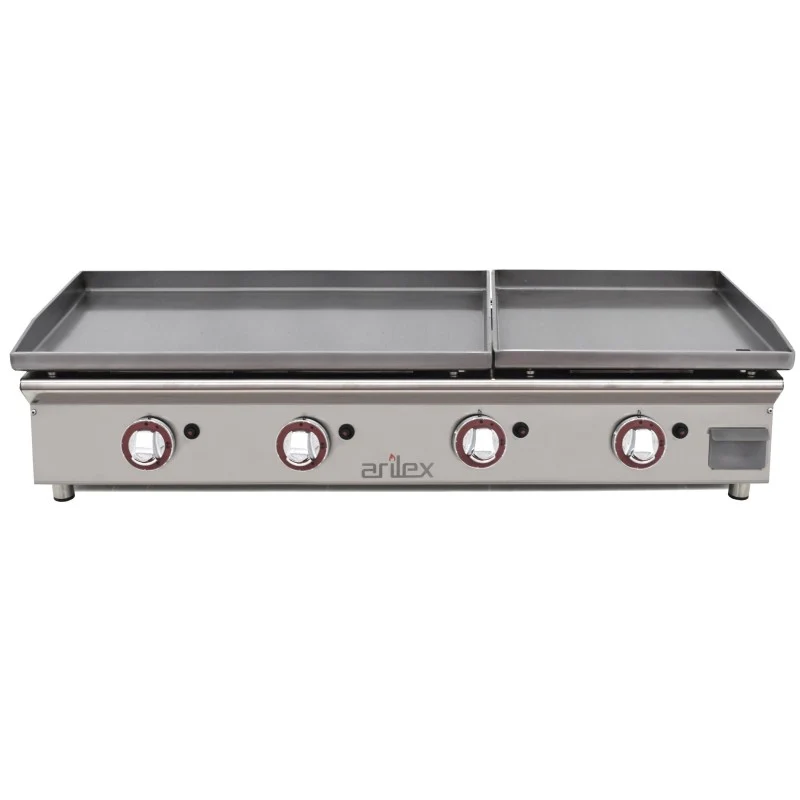 Plancha à gaz - Série DUO 80 + 40 cm - Arilex