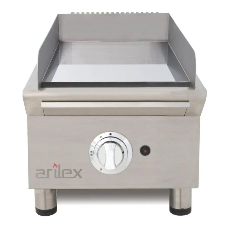 Plancha à gaz - 40 cm - Chrome dur - Arilex
